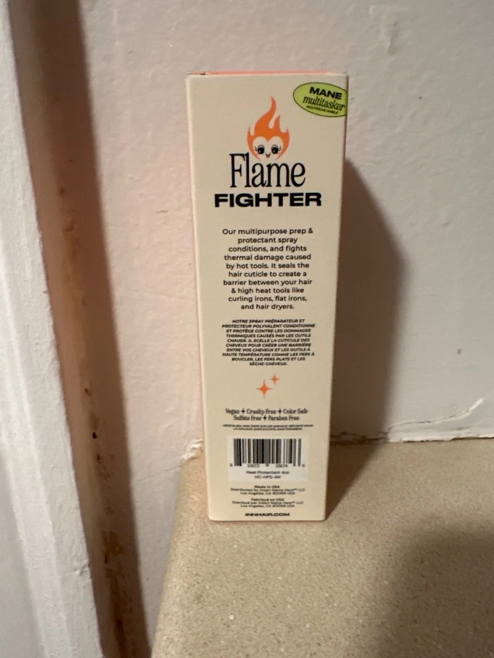 Flame fighter INH heat hair protector